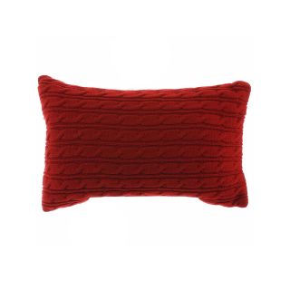 Linden Street Cable Knit Decorative Pillow, Gray