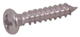 Handi Man Marine B 633B 6X1 1/2" Stainless Steel Phillips Oval Head Screw   Pack of 100  Boating Hardware And Maintenance Supplies  Sports & Outdoors