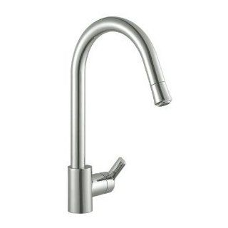 Artisan Prem. 1 Handle Pull Down Kitchen Sprayer in Sat Nic with Potfiller   AF 660 SN   Touch On Kitchen Sink Faucets  