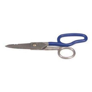 Techni Tool Scissor Lineman's Serrated Blade Ergo 6 1/4"