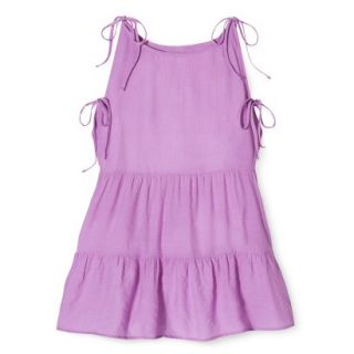 Juniors Coverup Swim Dress  Lilac XL