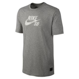 Nike SB Dri FIT Icon Speckle Mens T Shirt   Dark Grey Heather