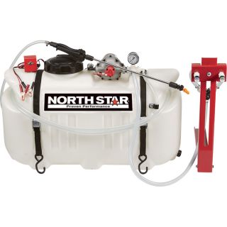 NorthStar ATV Boomless Broadcast and Spot Sprayer   26 Gallon, 5.5 GPM, 12 Volt