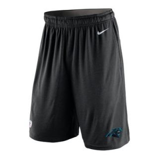 Nike Fly (NFL Carolina Panthers) Mens Training Shorts   Black