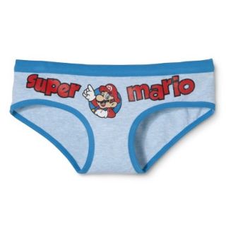 Womens Super Mario Hipster   Blue XSM