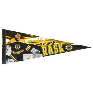 Boston Bruins Tuukka Rask Wincraft 12x30 Premium Player Pennant