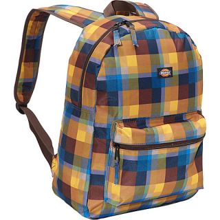 Student Backpack Yellow Fat Plaid   Dickies School & Day Hiking Backpack