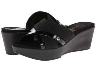 Bandolino Donovan Womens Wedge Shoes (Black)