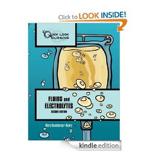 Quick Look Nursing Fluids and Electrolytes eBook Mary Baumberger Henry Kindle Store