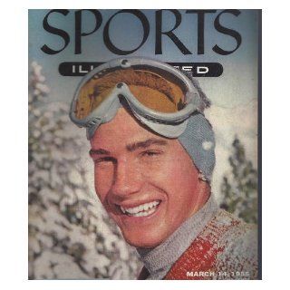 Sports Illustrated March 14 1955 Buddy Werner Skier Mickey Mantle Hialeah Sports Illustrated Books