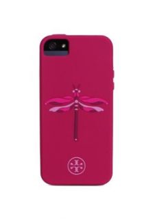 Tory Burch Dragonfly Silicone iPhone 5 Case in Carmine Clothing