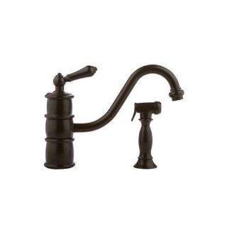 Graff G 4720 LM9 ORB Prescott Kitchen Faucet with Side Spray, Oil Rubbed Bronze   Touch On Kitchen Sink Faucets  