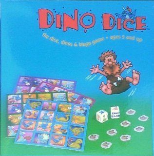 Dinosaur Bingo Game   Dino Dice Toys & Games