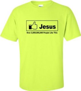 Adult I Like Jesus Christian Easter Religious Facebook T Shirt Clothing