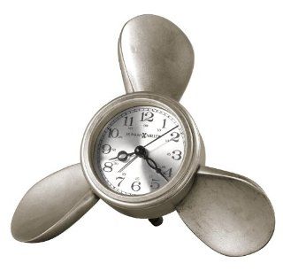 Howard Miller 645 661 Propeller Alarm II Weather & Maritime Table Clock   Shelf Clocks