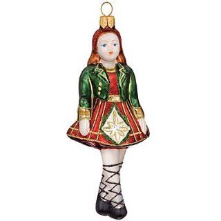 Waterford Holiday Heirloom Irish Dancer, Final Edition, Christmas Ornament   Decorative Hanging Ornaments