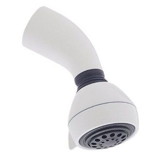 Alsons Tub Shower 647 ALSONS SHOWER HEAD WITH SHOWER ARM Brilliance Stainless Steel   Tub And Shower Faucets  
