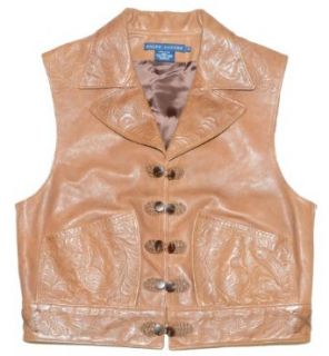 Ralph Lauren Women Fashion Genuine Leather Vest