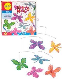 ALEX Toys   Craft Butterfly Mobile (6) 676 Toys & Games