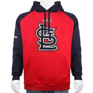 St. Louis Cardinals Sueded Fleece Hood Sweatshirt  Sports Fan Sweatshirts  Sports & Outdoors
