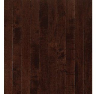 Sugar Creek Plank 3 1/4" Solid Maple Flooring in Cocoa Brown   Wood Floor Coverings  