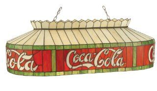 Meyda Lighting 98072 32"L Coca Cola Oblong Pendant   Ceiling Pendant Fixtures  