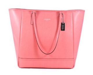 Coach 23821 Saffiano Leather Medium North South Tote, Coral Shoes