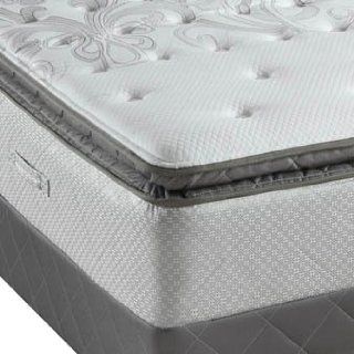 Cal King Sealy Posturepedic Gel Series Warrenville Plush Euro Pillow Top Mattress   Home And Garden Products