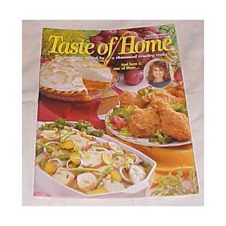 Taste of Home, Volume 10, Number 4, August/September 2002 Cook Magazine Taste of Home Books