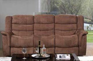 Caray Easy Rider Motion Sofa in Chocolate by Acme Furniture   Sofas