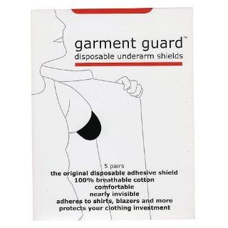 Garment Guard Grands Disposable Underarm Shields (5 Pairs, Black) Health & Personal Care