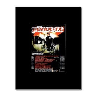 FENIX TX   UK Tour 2002 Matted Mini Poster   13.5x10cm   Prints