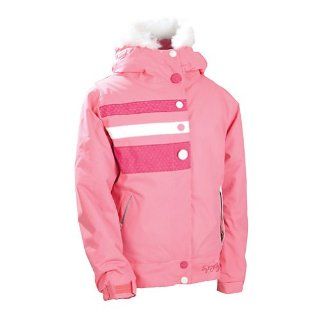 686 Mannual Natalie Girls Snowboard Jacket 2012   SizeX Large Pink  Sports & Outdoors