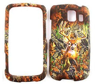 LG Vortex VS660 Hunter Series, w/ Deer Hard Case/Cover/Faceplate/Snap On/Housing/Protector Cell Phones & Accessories