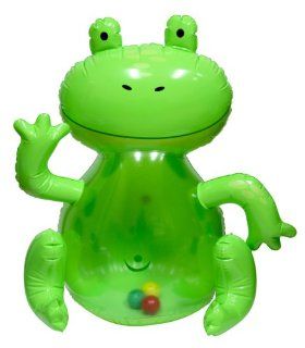 Ball Bounce and Sport Baby Bop Jingly Frog Inflatable Bopper Toys & Games
