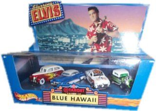 Hot Wheels   Elvis Presley/Blue Hawaii   Target/DriveIn Theatre   4Car Set Toys & Games