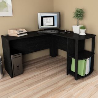 Ameriwood Corner Desk with 2 Shelves