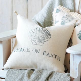 Eastern Accents Coastal Tidings Festive Shell Decorative Pillow