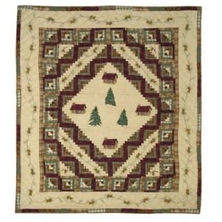 Patch Magic Forest Log Cabin Quilt