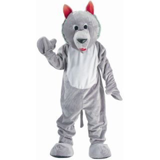 Dress Up America Hungry Wolf Mascot Childrens Costume Set