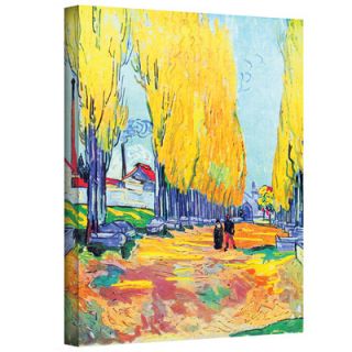 Art Wall Les Alyscamps by Vincent Van Gogh Original Painting on