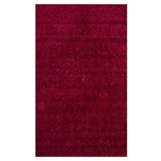 nuLOOM Shaggy Really Red Rug