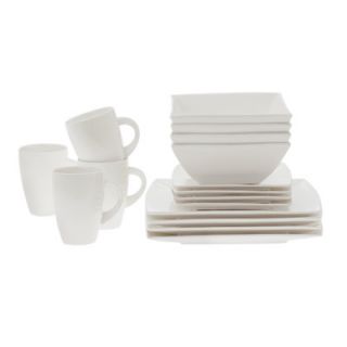 Maxwell & Williams White Basics West Meets East 16 Piece Dinnerware