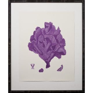 Purple Coral Giclee IV Art