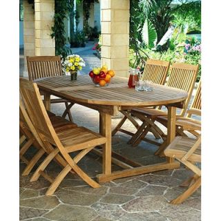 Three Birds Casual Chelsea Oval Extension Dining Table