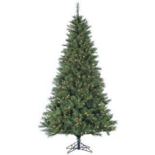 Tori Home Canyon 7.5 Green Artificial Christmas Tree with 550 Smart