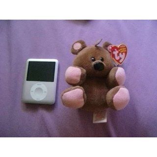 Ty Beanie Baby   Pooky the Stuffed Animal Bear ( Plastic Key Clip ) Toys & Games