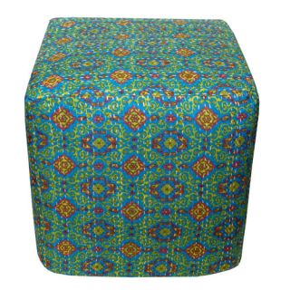 Kasey Kantha Cotton Ottoman