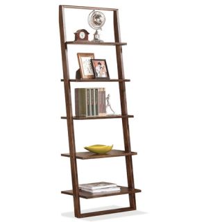 Lean Living 5 Shelf Leaning Bookcase