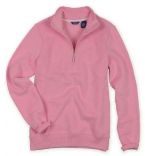 Izod Womens Solid 1/4 Zip Fleece Sweatshirt 692 Xs